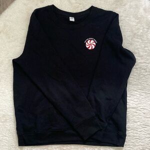 Black long sleeve pj sweater